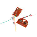 2CH RC Remote Control 27MHz Circuit PCB Transmitter And Receiver Board Radio System For Car Truck Toy Ruishu. 