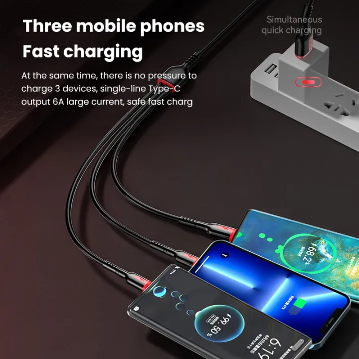 CASIFY%20CU04%206A%2066W%203%20in%201%20Fast%20Charging%20Cable%20Micro%20USB%20Cable%20Type%20C%20Cable%20Lightning%20Cable%20Fast%20Charging%20Silicone%20Soft%20Data%20Cable%20-%20Image%205
