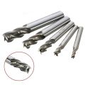 10Pcs Straight End Mill Cutter 4 Flute Hss Drill Bit 4/6/8/10/12mm for Cnc Milling Tool. 