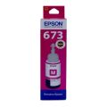 Epson T673 Light Magenta Ink Bottle. 