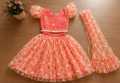 Baby girls lehenga or Tutu dress with dupatta.