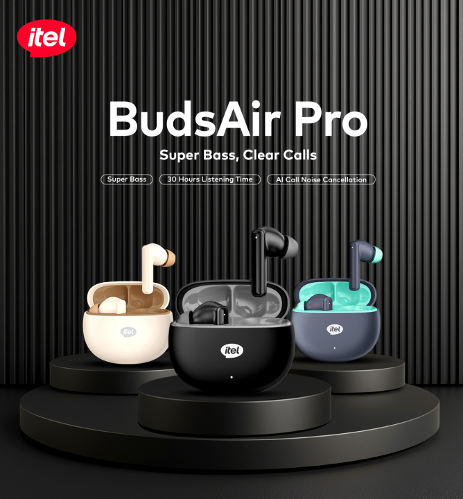 itel Buds Air Pro Super Bass | Clear Call | AI ENC