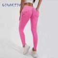 QINACTIVE Leggings Women For Gym With Pocket leggins Yoga Pants Fitness Tights High Waist Fitness Legging Womens Clothing. 