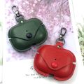 Leather Ai_rpods Case Pro  Earphone Protective Cover With Hook. 