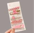 Stylish 5 Pieces Trendy Hair Clip For Children Hair Accessories Imported From China.
