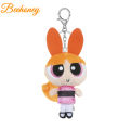 12cm Powerpuff Girls Plush Toys Cute Stuffed Cartoon Anime Character Plush Doll For Birthday Gifts.