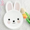 Water Cup Adorable Easter Bunny Food Tray Paper Cup with Sleeve Set. 