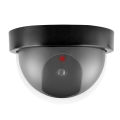 security camera surveillance cctv false hemisphere with lights simulation camera camaras de seguridad para el hogar.