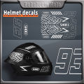 For SHOEI Motorcycle Helmet Sticker NO.93 Decal Vinyl Stickers Modification Accessories Lens Decorative Waterproof.