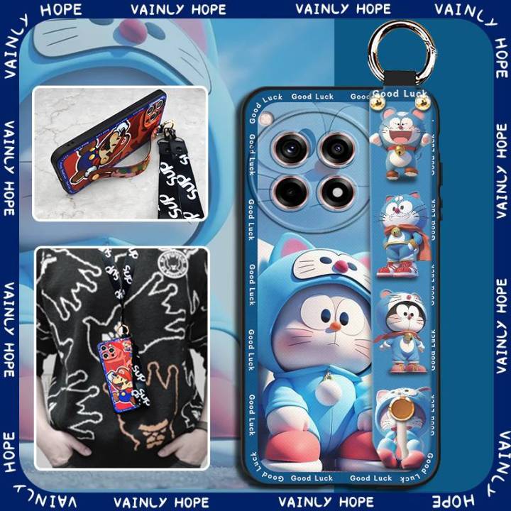Shockproof%20Ring%20Phone%20Case%20For%20OnePlus%20Ace3/1+12R%20Silicone%20Back%20Cover%20Lanyard%20Waterproof%20Fashion%20Design%20Wristband%20Cute%20-%20Image%203
