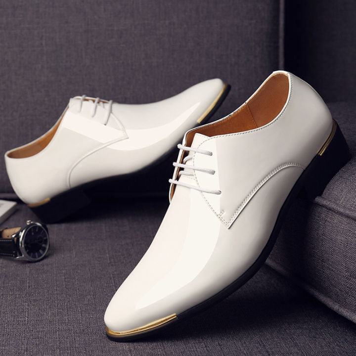 mens%20patent%20leather%20shoes%20men%20dress%20shoes%20lace%20up%20Pointed%20toe%20wedding%20Business%20party%205%20colors%20big%20size%20rtg5%20KEEMEEUYZO%20-%20Image%205