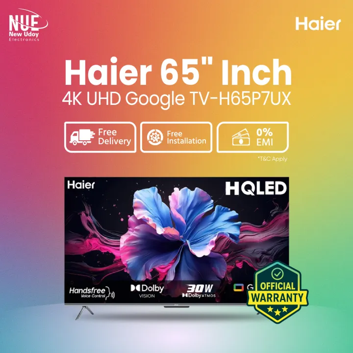 Haier%20H65P7UX%2065%20Inch%204K%20UHD%20Google%20TV%20With%20Official%20Warranty%20and%200%25%20EMI%20Free%20delivery%20Installtion%20with%20Free%20Delivery%20-%20Image%202