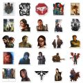 10/50pcs Hot Game the Last of Us 2 Stickers Toy Children Toy Skateboard Helmet Phone Car Tv Show Vinyl Stickers Joel Abby Decal. 