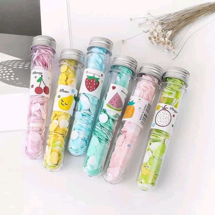 Portable Mini Flower Paper Soap - 1 Tube