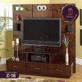 AndorMahal Malaysian Board Lacquer Made TV Cabinet/ TV Stand/ TV Unit(C18l) (6ft/ 5 ft/ 14 inch). 