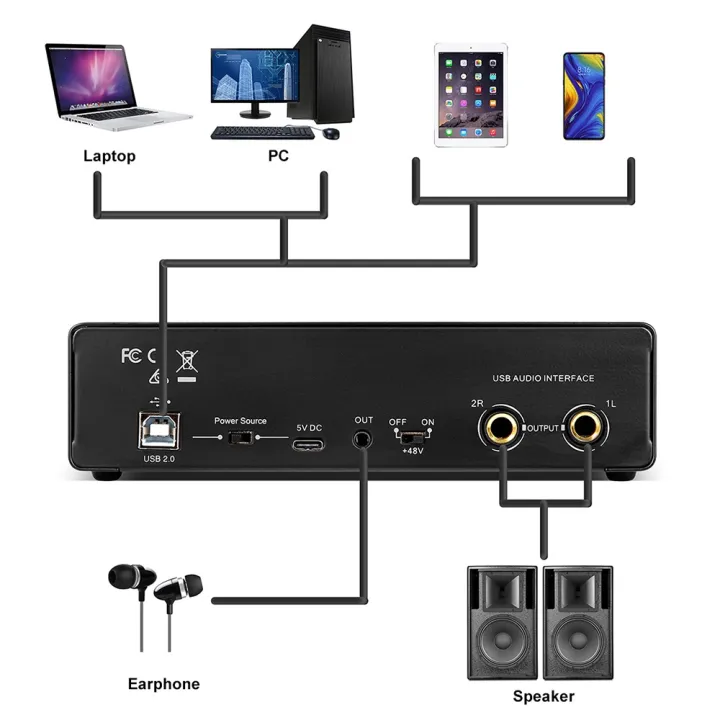 XTUGA%20M-22D%20Audio%20Interface%20Professional%20Sound%20Card%20-%20Image%203