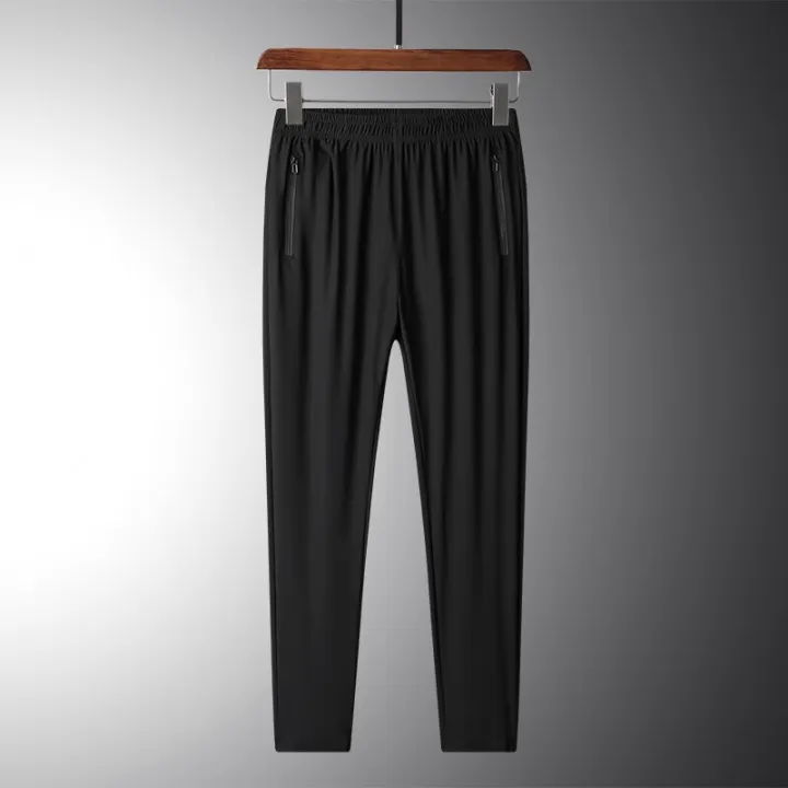 Kan%20Ice%20Silk%20Men'S%20Summer%20Ultra%20Thin%20Quick%20Drying%20Srts%20Leisure%209-int%20Pants%20Trend%20Loose%20Large%20Air%20Conditioning%20Trousers%20-%20Image%205