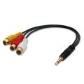 1: 3 AV Cable For Connecting Android TV Box To CRT TV. 