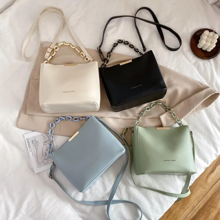 Women%20Fashion%20Shoulder%20Bag%20With%20Chain%20Handle%20Ladies%20Crossbody%20Bags%20Tote%20Bucket%20Handbag%20Pu%20Leather%20Portable%20Messenger%20Bags%20-%20Image%202