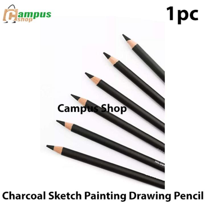 Charcoal Pencil Charcoal Sketch Painting Drawing Pencil - 1 pc