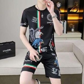 Summer%20Exclusive%20Black%20Printed%20Combo%20Set%20Half%20Sleeve%20T-Shirt%20&%20Quarter%20Pant%20For%20Men%20-%20T%20Shirt%20&%20Pant%20For%20Men%20-%20Image%203