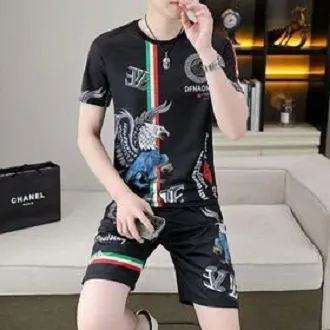 Summer%20Exclusive%20Black%20Printed%20Combo%20Set%20Half%20Sleeve%20T-Shirt%20&%20Quarter%20Pant%20For%20Men%20-%20T%20Shirt%20&%20Pant%20For%20Men%20-%20Image%203