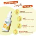 Simple Serum With 10% Vitamin C+E+F 30ml | For Youthful Glowing Skin & Instant Visible Results | For All Skin Types. 