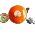 HAYAT Auto Safety GAS Regulator - High Quality Maximum Safety Device for LPG - 22MM with Meter. 