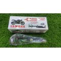 Motorcycle SS Bag Holder Or Bag Hook With Upper Cover For Yamaha FZ V3 Bike (BS4 Engine).