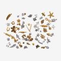 30Pcs Mixed Vintage Metal  Charms Beads- DIY Bracelet Pendant Neacklace Accessories For Jewelry Making. 