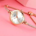 skmei 1805 quartz watches ladies watches with bracelets fashion luxury waterproof rose gold watch.