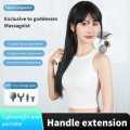 Professional Deep Tissue Body Massager Powerful Fascia Massage Hammer U-shaped Massage With Extended Handle.