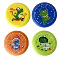 Children's Frisbee Soft Glue Outdoor Interactive Parent-child Roundabout Hand Throwing Cartoon Flying Saucer Toys Outdoor Toys. 