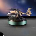 Car Dashboard Airplane Decoration Solar Air Freshener Aromatherapy Helicopter. 