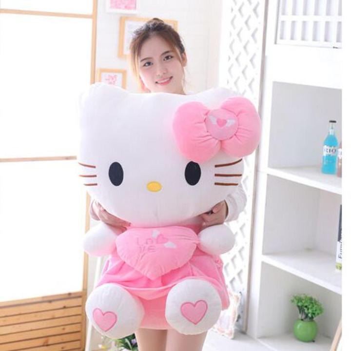 Big Hello Kitty Plush Soft Toys Cute Stuffed Kitty Doll