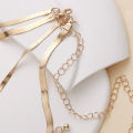 （New）Flat nake Chain Wait Belly Belt for Women ummer Beach Bikini imple Body Chain Fetival Jewelry Acceorie. 