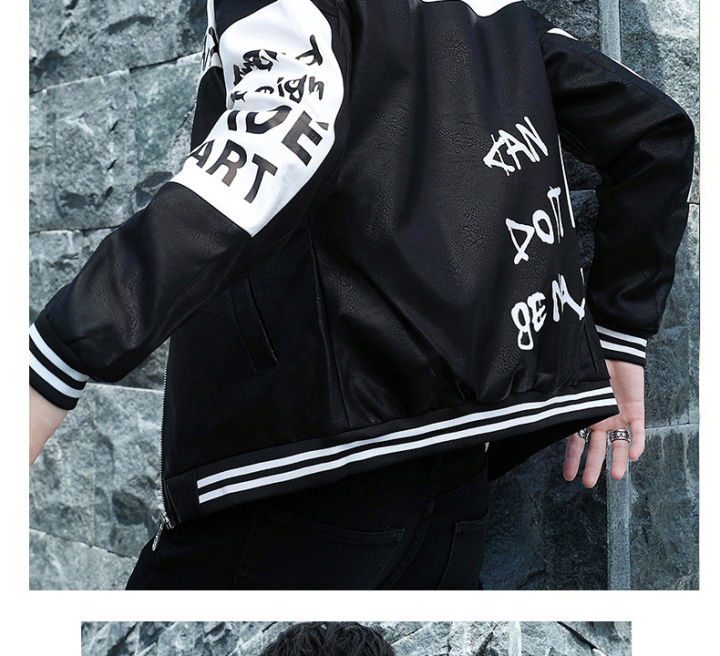 Leather%20men's%202020%20new%20fashion%20trendy%20brand%20Korean%20Slim%20men's%20jacket%20youth%20motorcycle%20pu%20leather%20jacket%20-%20Image%205