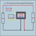 【LimitedOffer】DC 100V 10A 0.28 Inch Mini Digital Voltmeter Ammeter High Precision. 