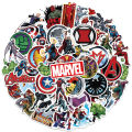 10/30/50/100pcs Disney Marvel The Avengers Superhero Stickers Decals Laptop Motorcycle Phone Car Waterproof Sticker Kids Toy. 