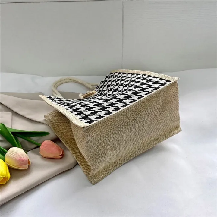 Women%20Handbags%20Tote%20Bag%20Printed%20Canvas%20Cotton%20Silk%20Style%20Pattern%20Color%20Shopping%20Portable%20Cloth%20Bag%20-%20Image%205