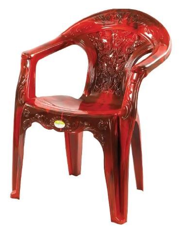 Elegant Chair With Arm R/W (Rose) -TEL