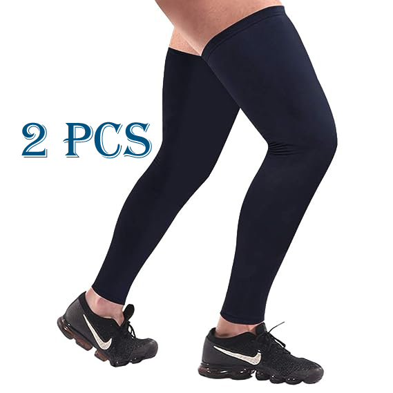 Leg Sleeves - Full Leg - Men/Women - Pair Of 2 - Experience Compression Leg Sleeves