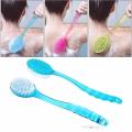 NYT Long Handle Bath Brush Shower Back Scrubber Soft Bristles Skin Cleaning Tools. 