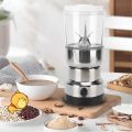 2 in 1 Nima Electric Grain Grinder Corrosion Resistant Multifunctional Stainless Steel Healthy Powder Grinder Machine US Plug 110V. 