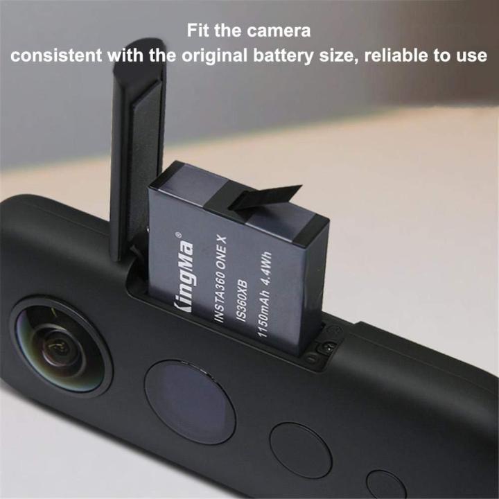 1150%20mAh%20Original%20Kingma%20lithium%20Battery%20For%20Insta%20360%20X%20Camera%20+2%20Slots%20usb%20Cable%20Fast%20Charger%20For%20Insta360%20One%20X%20Accessores%20-%20Image%206