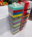 Highly Vital - Refined Taste - Jenga 54 Pieces Blocks Colored Big Size - Toys & Games - Fun To Have - Modern and Trendy- Vibes.