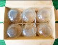Crystal Clear transparent Beautiful unique design Water Glass /Drinking /Coke \ Sorbat / Juice premium glass Set 6 Pieces Model N90T.