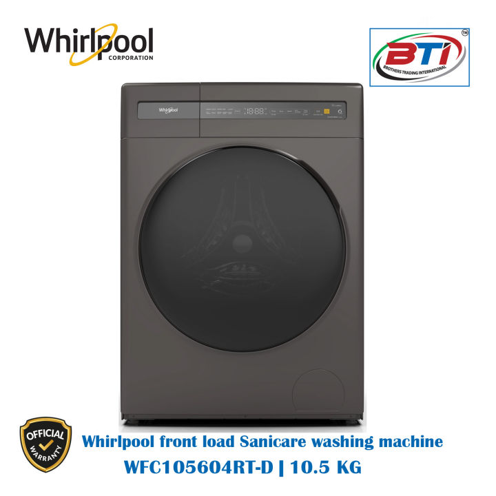 Whirlpool front load Sanicare washing machine Model - WFC105604RT-D | 10.5 KG