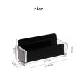 Transparent Acrylic card holder  Plastic 50 cards Transparent business card case Label box Acrylic Plastic  holder for Office use Networking events Sales professionals Business meetings Business card. 