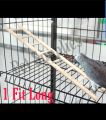 1 Feet Long Wooden Bird ladder fun cage toy for bird training  1pcs. 